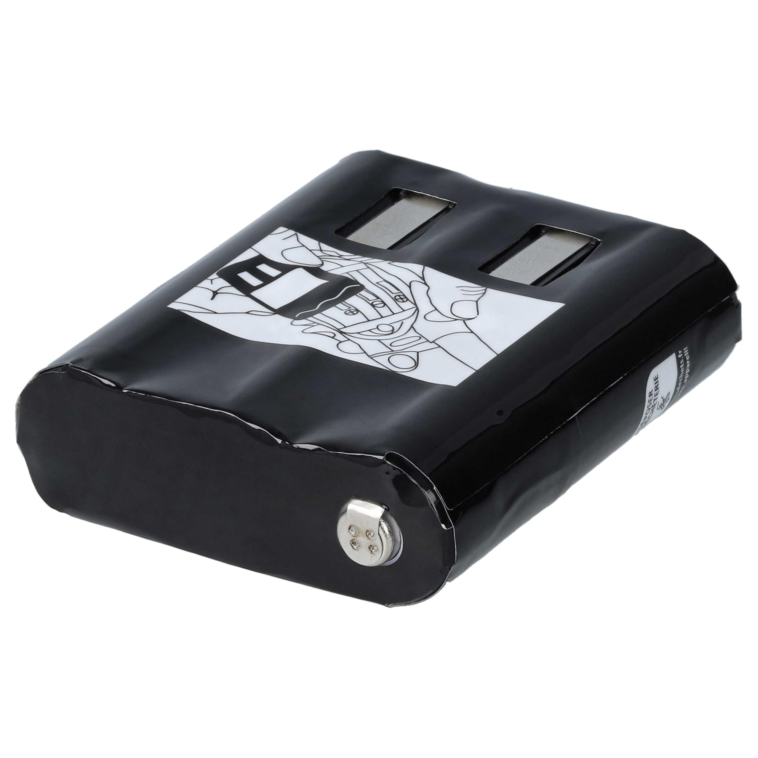 vhbw 2 x akumulator zastępuje Motorola NNTN4385, PMNN4477, NNTN4384, PMNN4477A, PMNN4477AR do radia (1500mAh, 3,6V, NiMH)