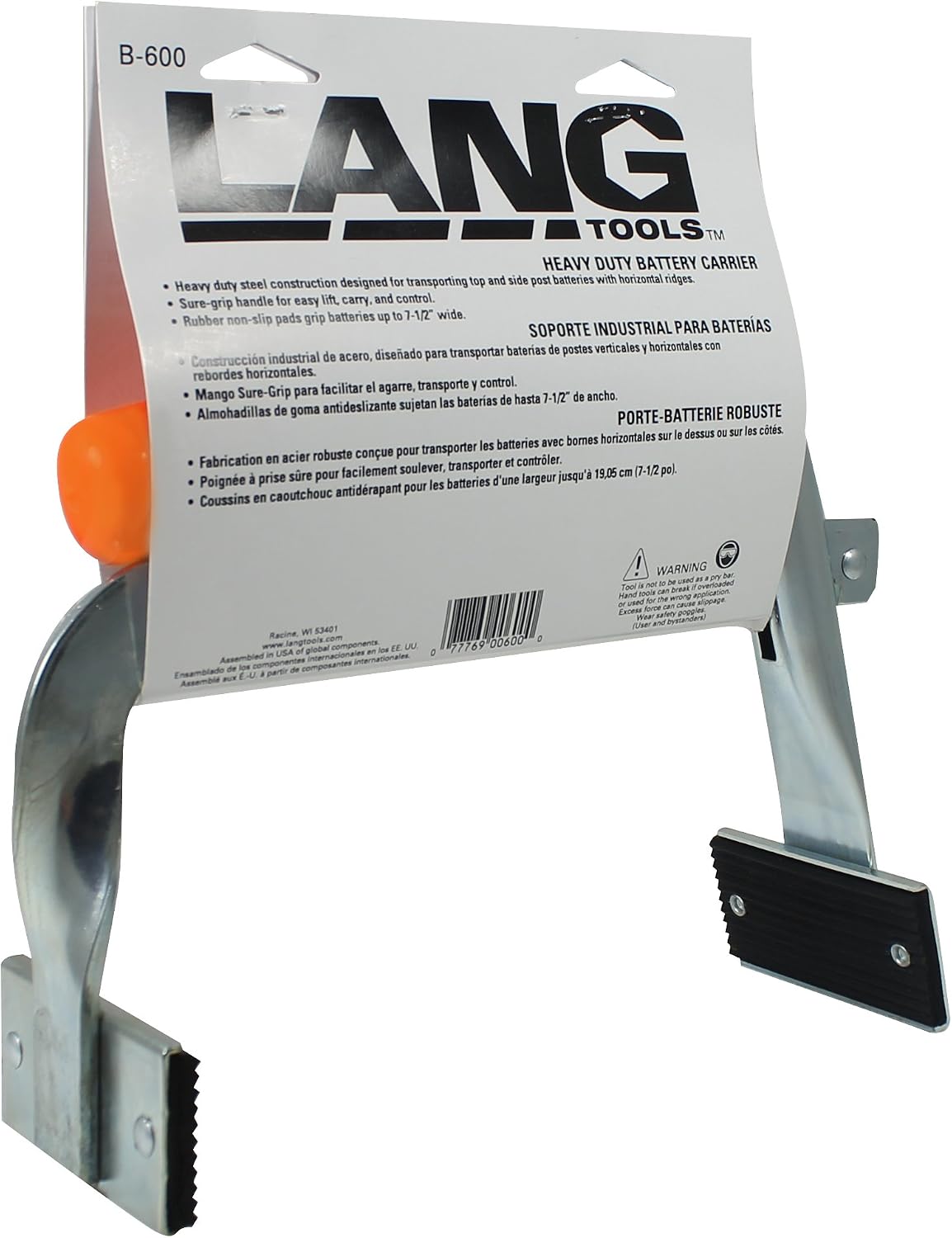 Lang Tools B-600 Heavy Duty Battery Carrier