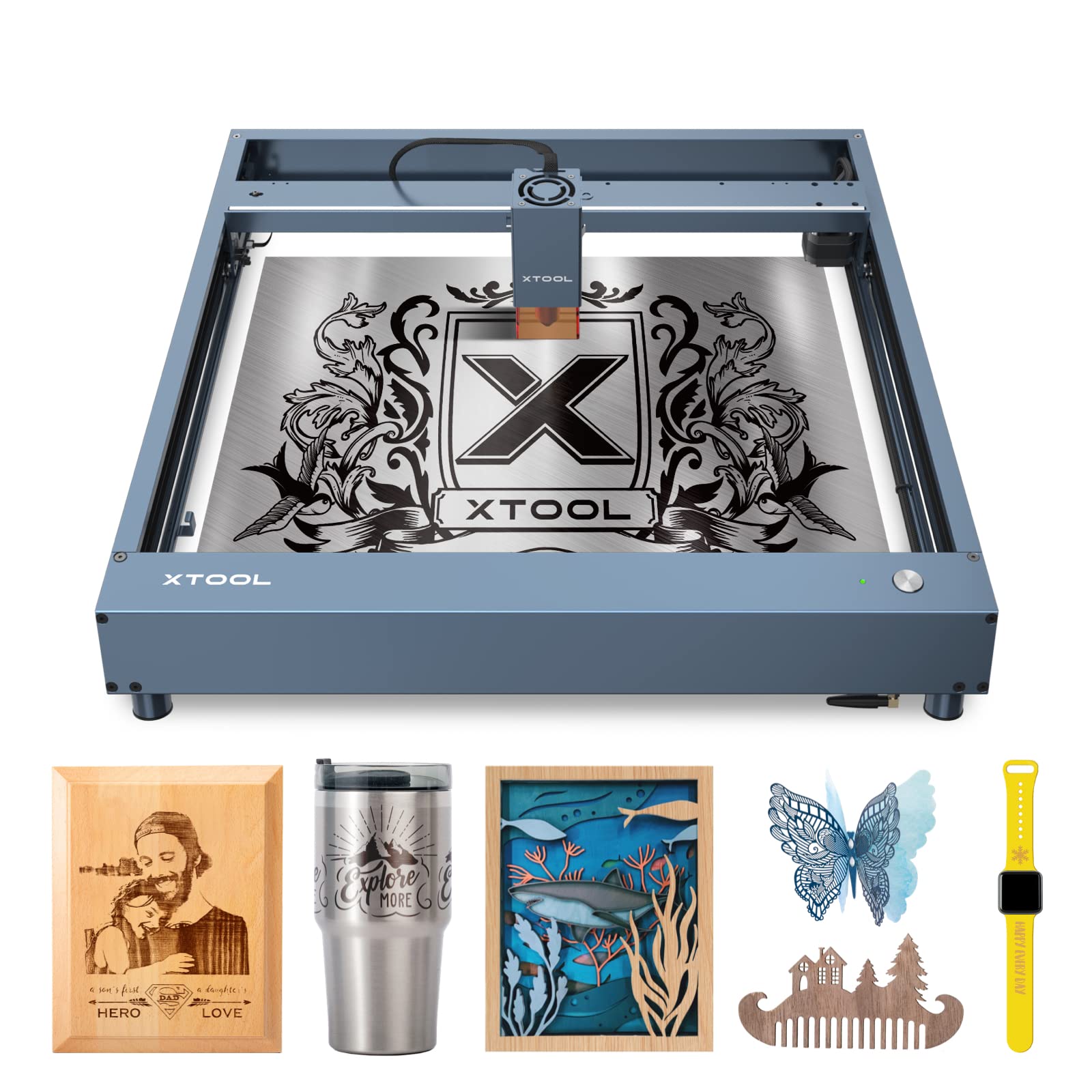 Buy xTool D1 Pro Laser Engraver, Accuracy Laser Cutter, CNC Machine