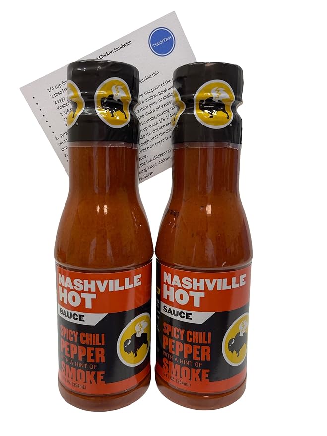 Buffalo Wild Wings 12oz Sauce Bundle (2) Nashville Hot
