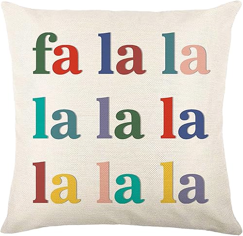 Miniatura 10 de LOHDALOLF Juego de 4 fundas de almohada verdes de Navidad de 18 x 18 pulgadas, fundas de almohada decorativas de copos de nieve con árbol de