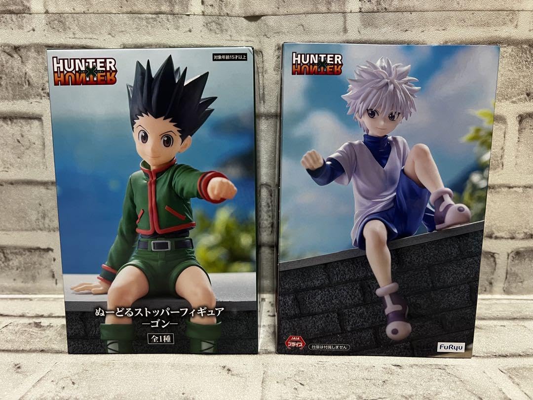 Amazon.co.jp: HUNTER×HUNTERゴン キルア ぬーどるストッパー 2種 