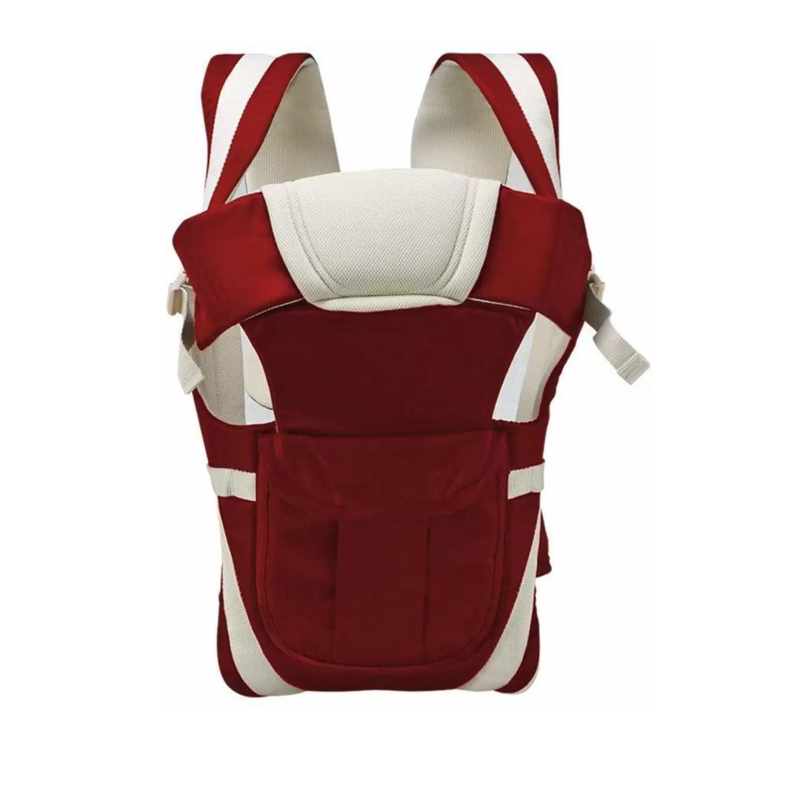 Little Trove Baby Carrier Bag for 0 to 3-Year Baby, with 4 Carry Positions for 0 to 12 Months Baby, Max Weight Up to 12 Kgs (Red)-image-11