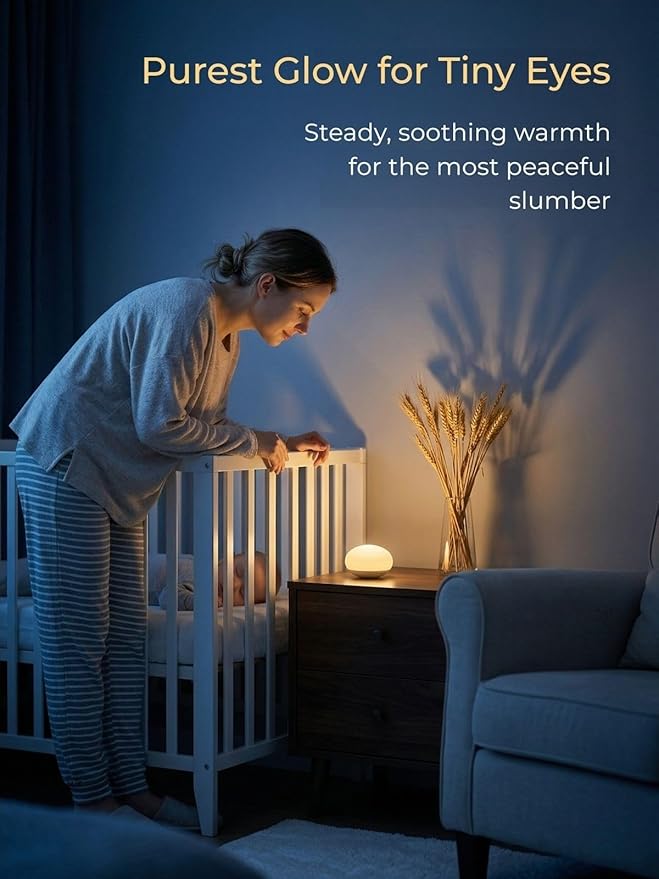 Lámpara de Noche Bebé EASZZZ con LED, Táctil, Silicio miniatura 4