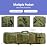 RUBY.Q 37 Rifle Bag, Green Tactical Long Rifle Backpack, Portable Shotgun Case for Firearm Storage and Transportation, Suitable for Outdoor Hunting Shooting (37 Green)