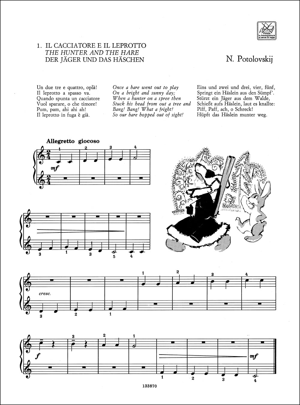 Il giovane pianista piano