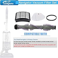 Vista 2 de Leadaybetter Repuesto de filtro de correa de rollo de cepillo para Shark Navigator Lift Away NV350 NV351 NV352 NV356E S2 NV360 NV355 NV356 NV357