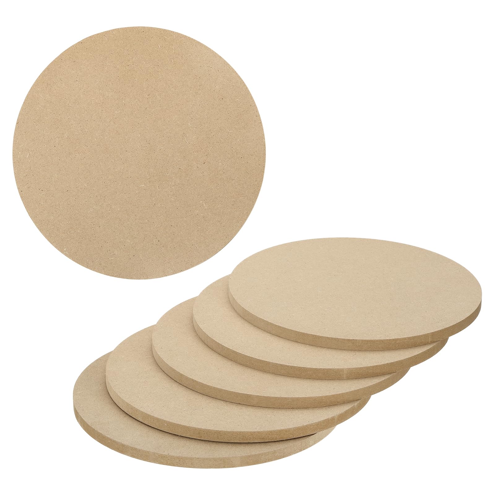 Planches de calage en argile rondes de 20 cm pour poterie et séchage de céramique (Lot de 6)