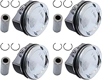 Vista 3 de SecosAutoparts Kit de pistón y pasador de pistón, anillo de pistón y anillo de presión para Buick Encore 2013-2020 para Chevrolet Cruze 2011-2015