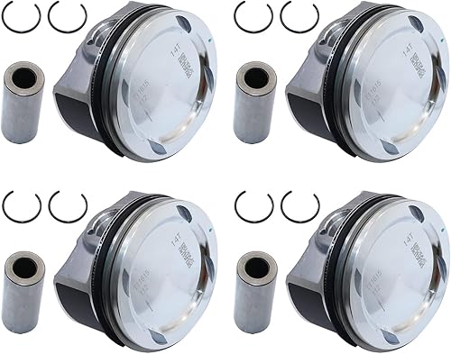 Miniatura 3 de SecosAutoparts Kit de pistón y pasador de pistón, anillo de pistón y anillo de presión para Buick Encore 2013-2020 para Chevrolet Cruze 2011-2015