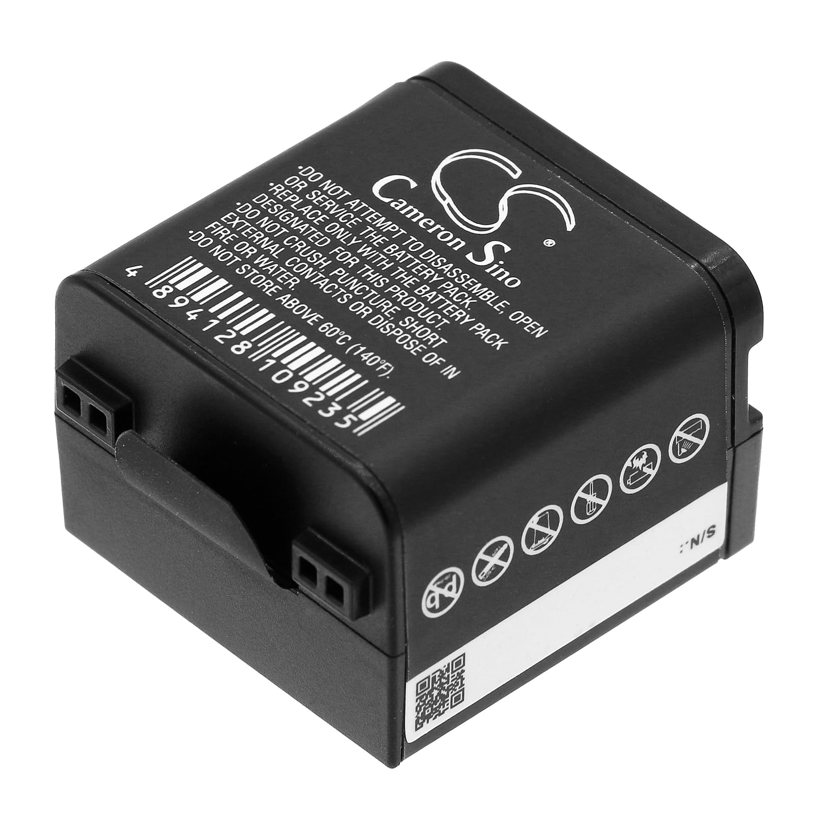 TECHTEK Batería 980mAh Compatible con [Garmin] Virb X, Virb X Compact, VIRB XE sustituye 010-12256-01, 361-00080-00 FBA