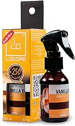 Aromatizante Automotivo Lo Car Spray – Perfume Automotivo Prático e Eficiente, Cheirinho Duradouro para Carros, Ideal para Refrescar o Interior do Veículo com Aromas Suaves (Vanilla Black)