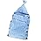 XMWEALTHY Newborn Baby Wrap Swaddle Blanket Knit Sleeping Bag Receiving Blankets Stroller Wrap for Baby(Light Blue) (0-6 Month)