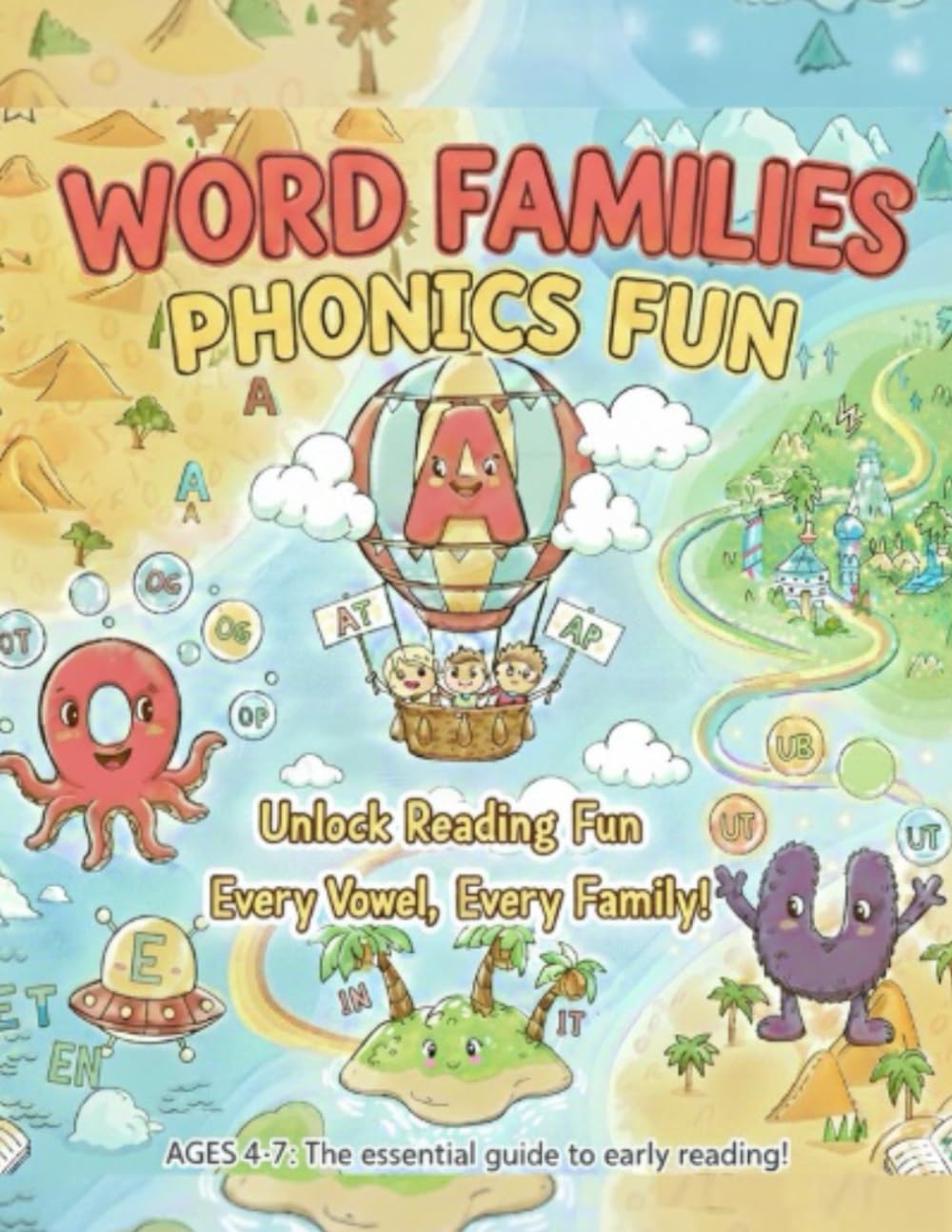 Word Families Activity Book - Phonics Fun