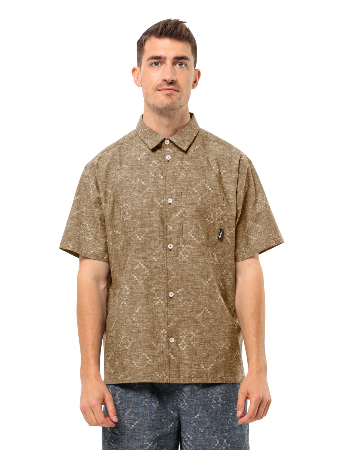 Jack Wolfskin Men's karana Shirt m, Duneland, M
