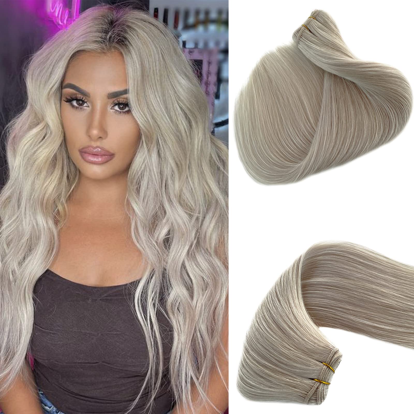 blonde human hair 22’ weft extensions 613weft-1.png main image 3