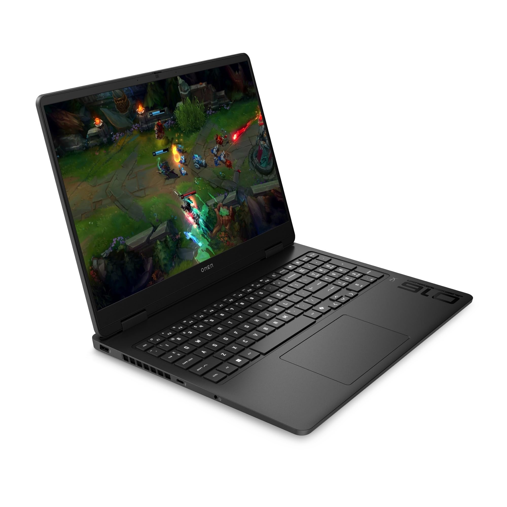 HP OMEN 16-an0002sl, Notebook, Intel Core Ultra 7 255H, 32GB RAM, 1TB SSD, Display 16 2K IPS 165Hz, Antiriflesso, NVIDIA RTX 5060 8GB, Cam TNR 1080p, 3 Mesi di PC Game Pass Inclusi, Windows 11, Nero