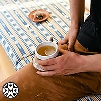 Vista 4 de Maya Tea Bolsitas de té blanco de coco de Madagascar, contiene cafeína, todo natural, paquete de 20