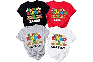 Custom Super Family Matching Shirts
