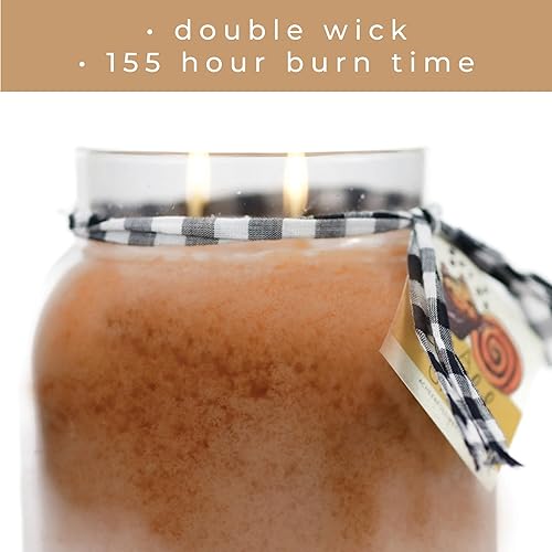 Miniatura 4 de A Cheerful Giver - Sugar & Vanilla Bean - Tarro de vela perfumado de Papa de 34 onzas con tapa - Keepers of The Light - 155 horas de tiempo de