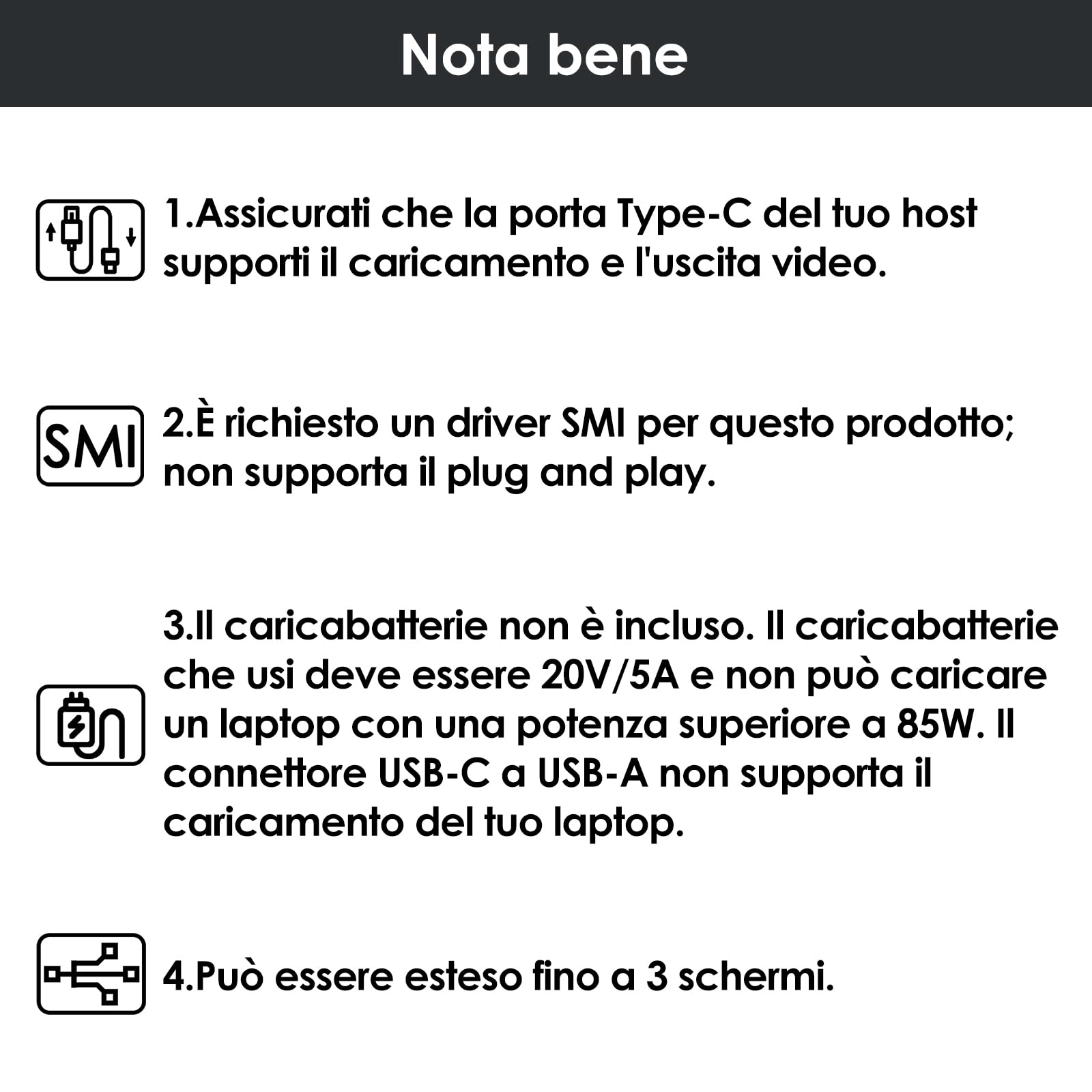 WAVLINK Docking station per 3 schermi, docking station SM770 con 3 HDMI, 2 DP, ingresso PD 100W, USB A&C 10Gbps, Ethernet 2.5G, compatibile con Intel Mac, Driver SMI e host USB 3.2 Gen 2 richiesti