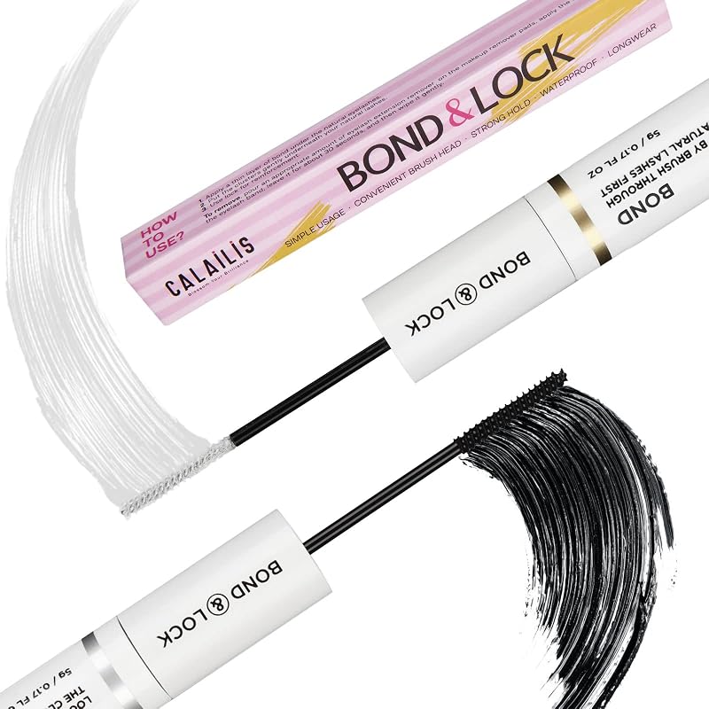 Cola e selante para cílios CALAILIS Lash Bond and Seal, 5 mL + 5 mL, 1 unidade
