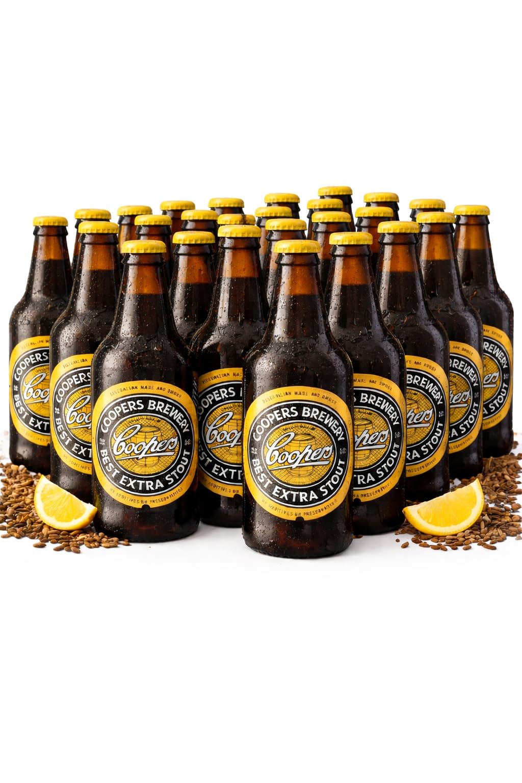 Coopers Brewery Best Extra Stout Australisches dunkles Bier, 12 Flaschen, 375ml, 6,3% Vol.