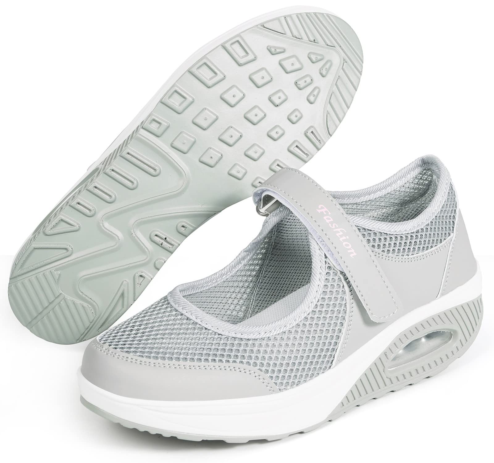 Sandalias para Mujer Malla Mary Jane Zapatos de Tela para Mujer Merceditas Plataforma Ligero Zapatillas Zapatos para Caminar Zapatillas De Deporte Talla 35-42 Zapatos de Deporte Mocasines Negros