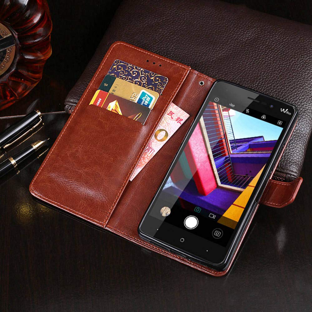 Cover Compatibile Con Wiko Lenny 4 plus Custodia Portafoglio