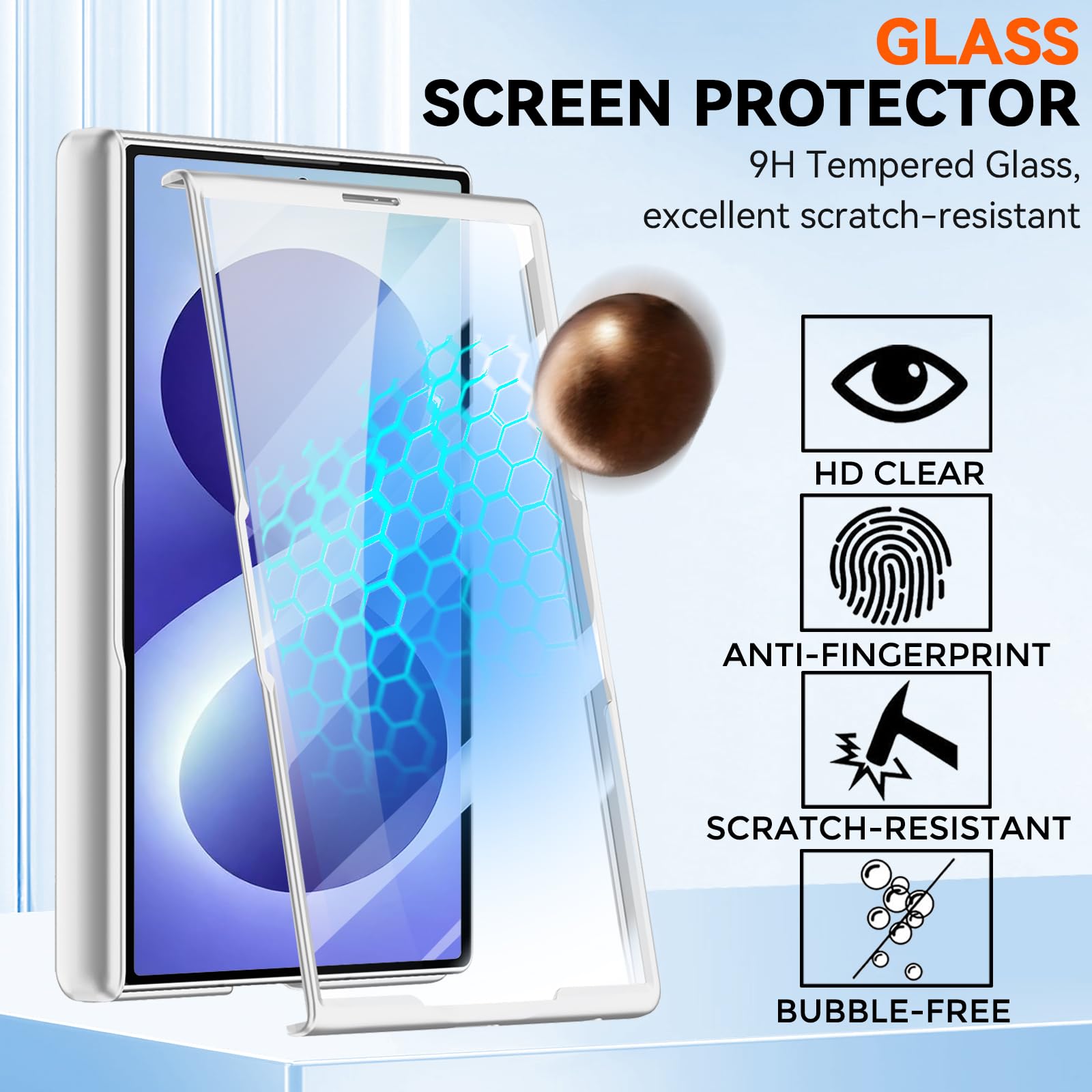 Funda para Samsung Galaxy Z Fold 8 (ancha) con soporte de anillo magnético, [compatible con Magsafe] Protector de pantalla integrado, cobertura completa, bisagra, protección para teléfono Z