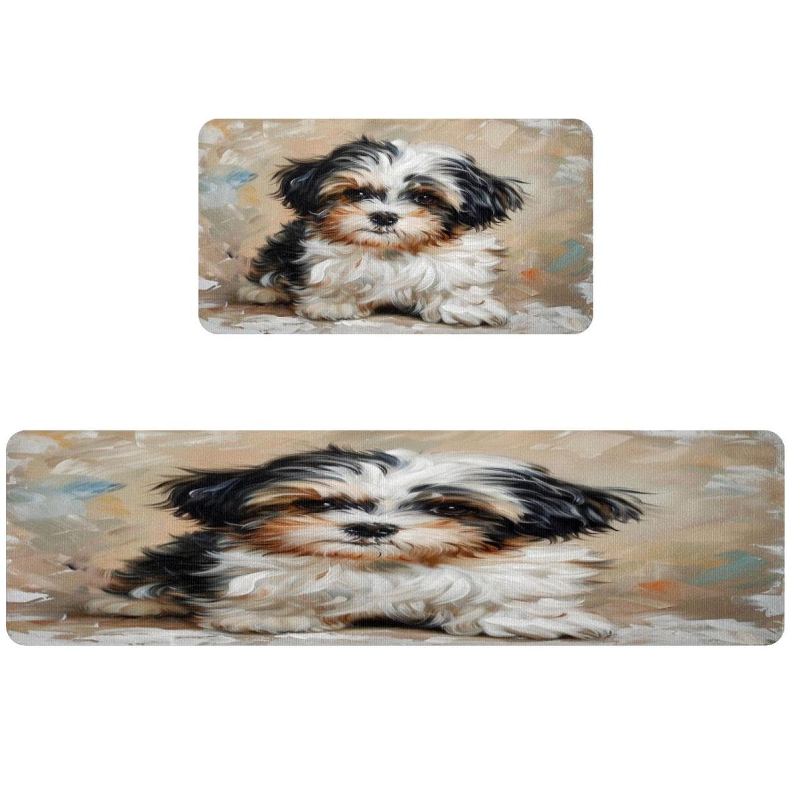 Alfombrillas de cocina Shih Tzu para evitar resbalones en el suelo