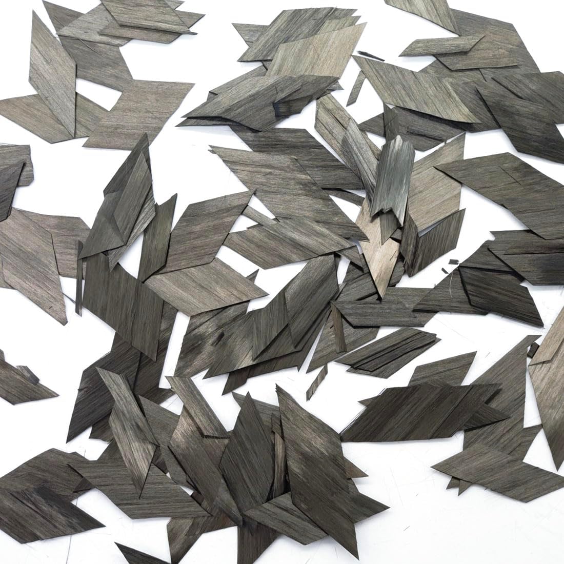 500G Carbon Fiber Chopped Wire Forged Cut Short Fibre Filament Diamond Shaped Flake