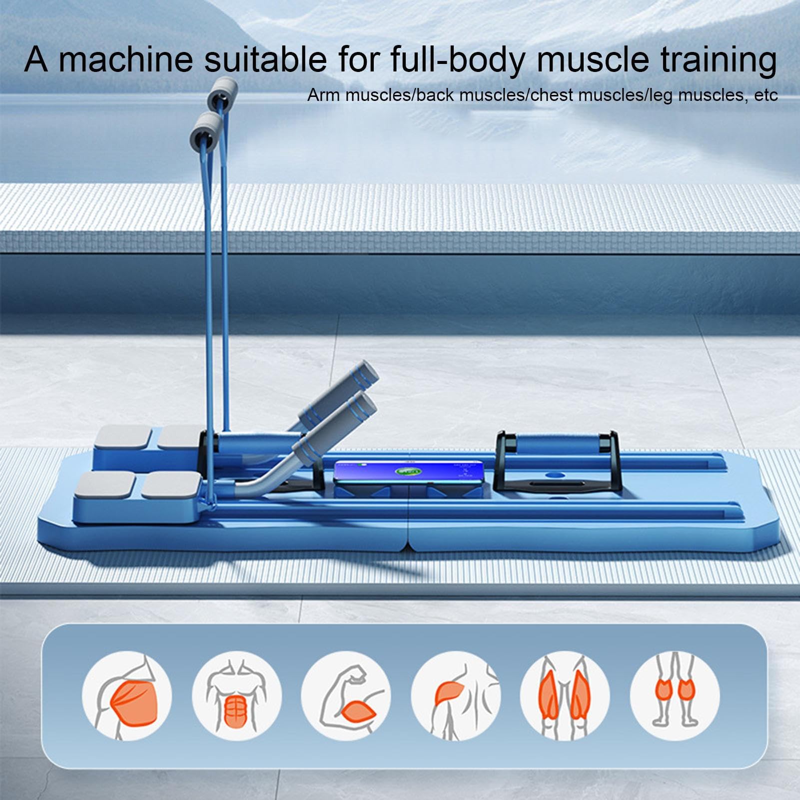 Planche D'entraînement Abdominale – Ensemble De Réformateur De Pilates | Planche D'exercice Multifonction Pour Abdominaux, Exercices De Fitness, Exercices Abdominaux, Planche De Pilates Pour Exercer