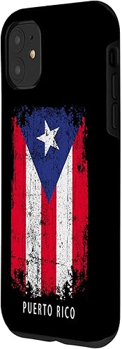 Miniatura 2 de iPhone 11 Puerto Rico Souvenir Design - Funda con bandera de país de Puerto Rico