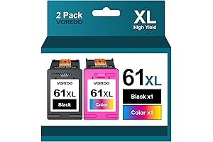 61XL Ink High Yield Ink Cartridges 61 61XL Ink Replacement Black Tri...