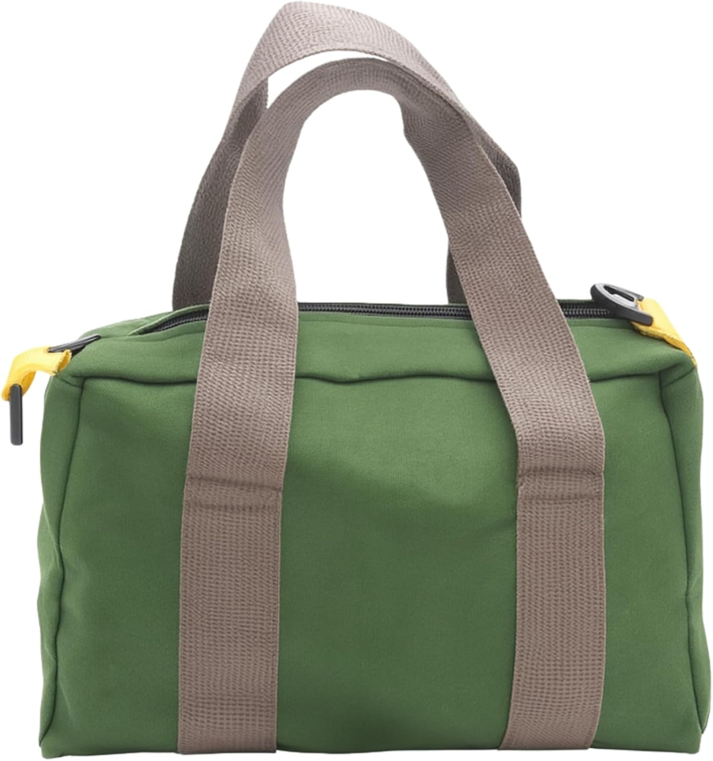 BLIRITEL 20 Inch Wide Mouth Tool Bag, Heavy Duty Canvas Tool Storage Bag, Large Capacity Handbag, Multi-function Tool Organizer Tote Bag for Storage Wrenches Pliers (Green, 20 Inch)