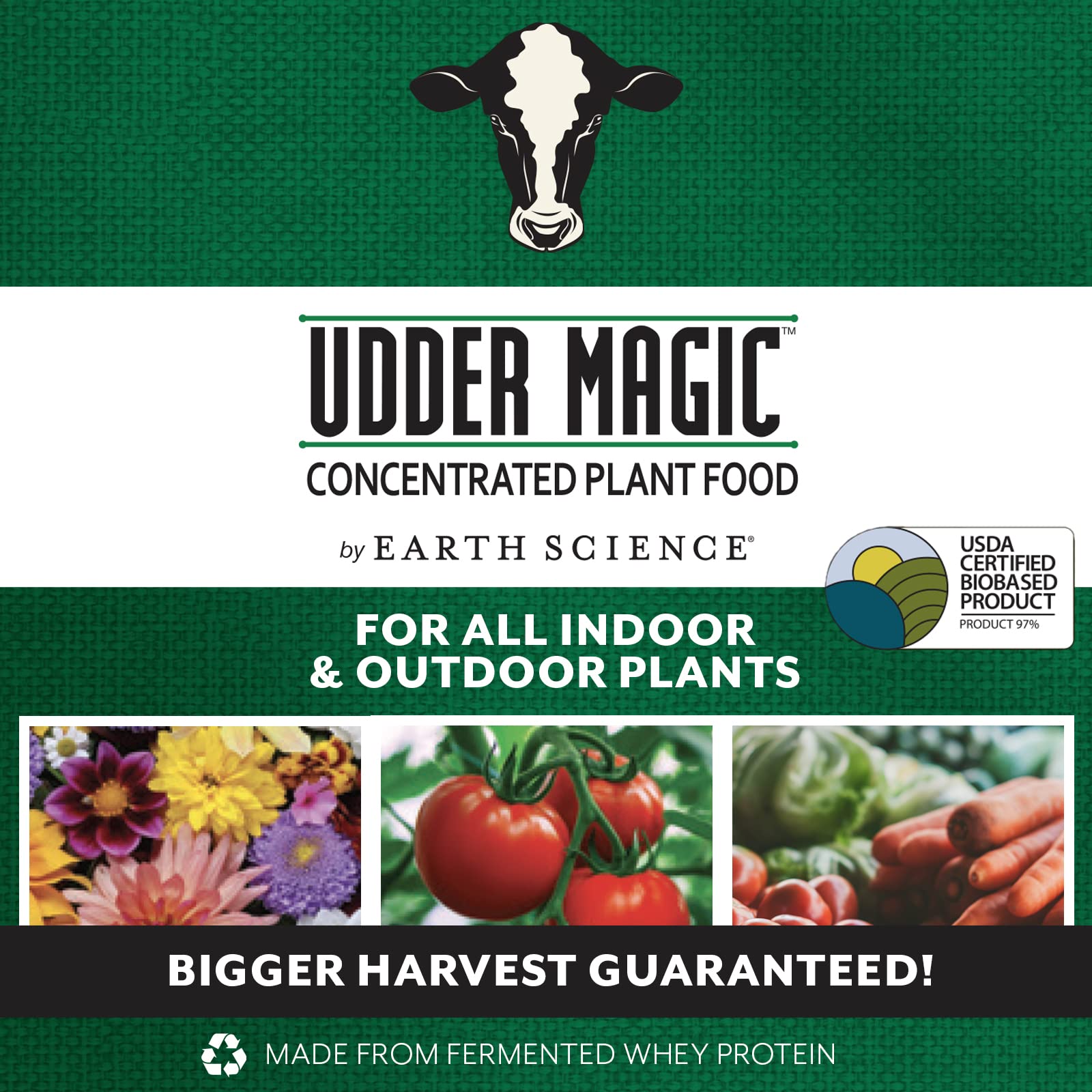 Amazon.com : Earth Science – Udder Magic – Nutrient Rich Plant Food  Concentrate – Fruit And Bloom Booster – Help Strengthen Roots 30 Oz. :  Patio, Lawn & Garden