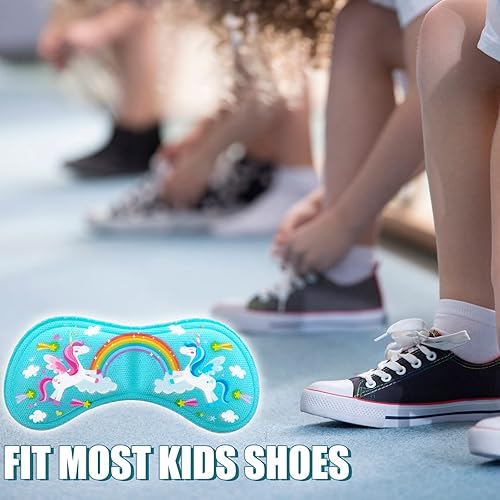 Miniatura 4 de 12 piezas de insertos de zapatos para niños, agarres extra pegajosos para el talón de zapatos para niños, almohadillas de talón suaves para zapatos