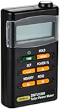 General Tools Handheld Digital Solar BTU Power Tester Meter #DBTU1300 With 4 Digit LCD Display, Wide Spectral Range, Cosine Corrected