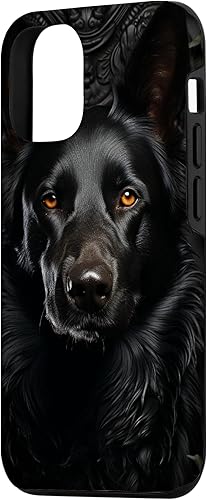 Miniatura 2 de Funda para iPhone 14 Black German Shepherd