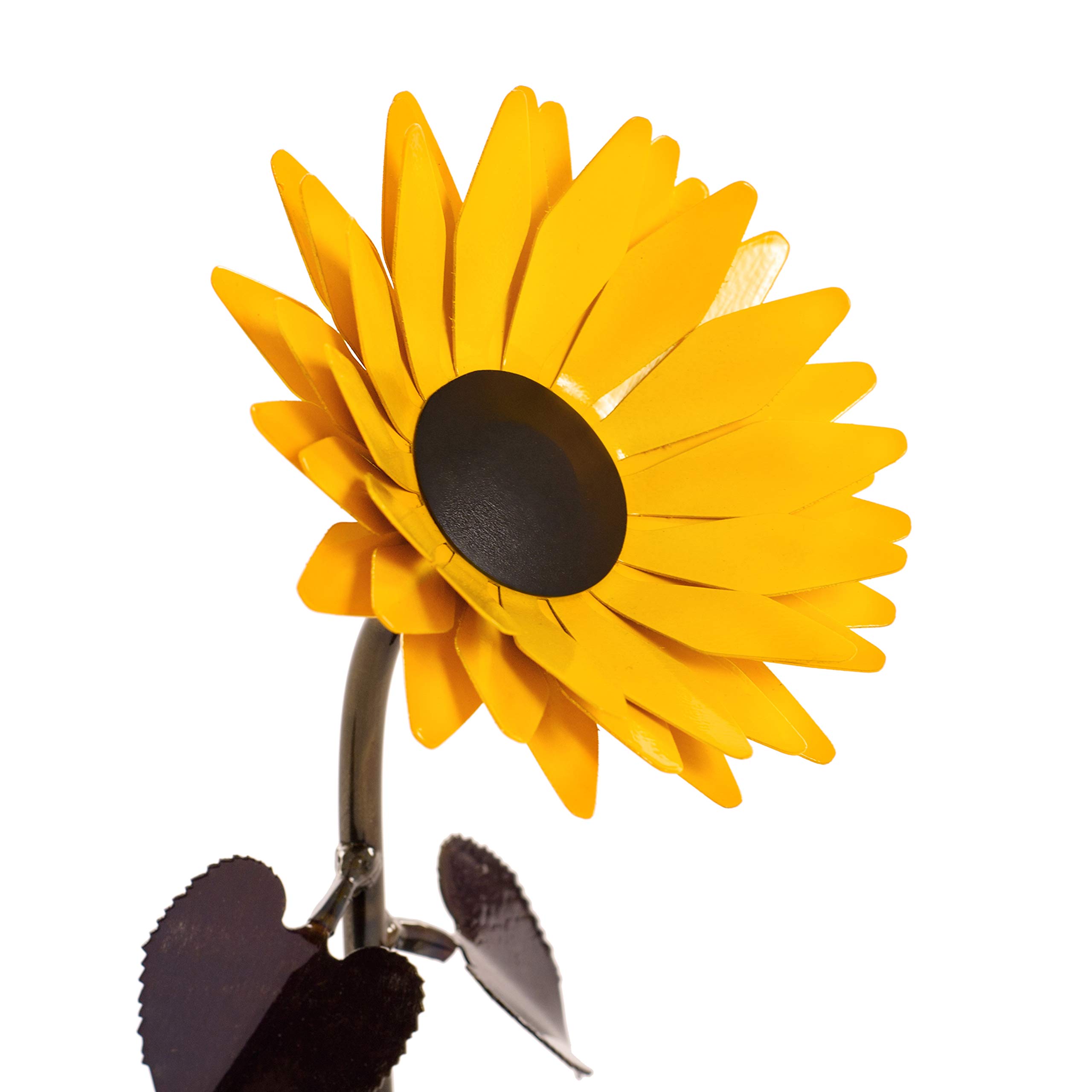 Hand-Forged Wrought Iron Sunflower - Iron Anniversary Gift