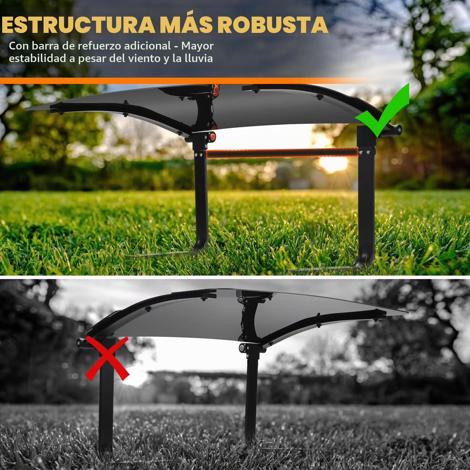 Daromigo Garaje para robot cortacésped cubierto, garaje para robot cortacésped, resistente a la intemperie, 73 x 57 x 40 cm, material metal y plástico