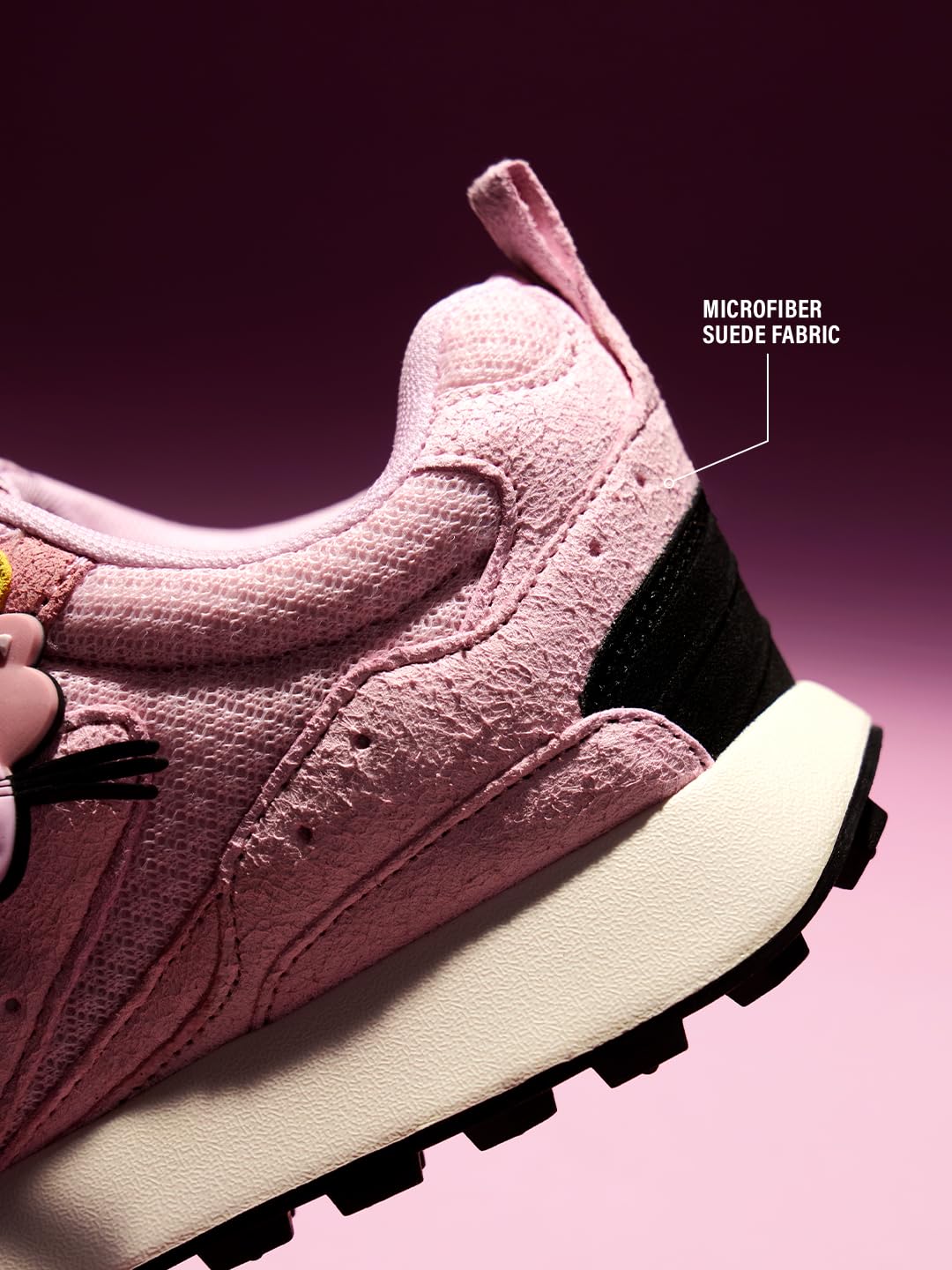 The Souled Store Pink Panther: Cool Cat - Sneaker basse da donna e ragazza, multicolore rosa e bianco, stile retrò, con rete traspirante, soletta imbottita e suola resistente