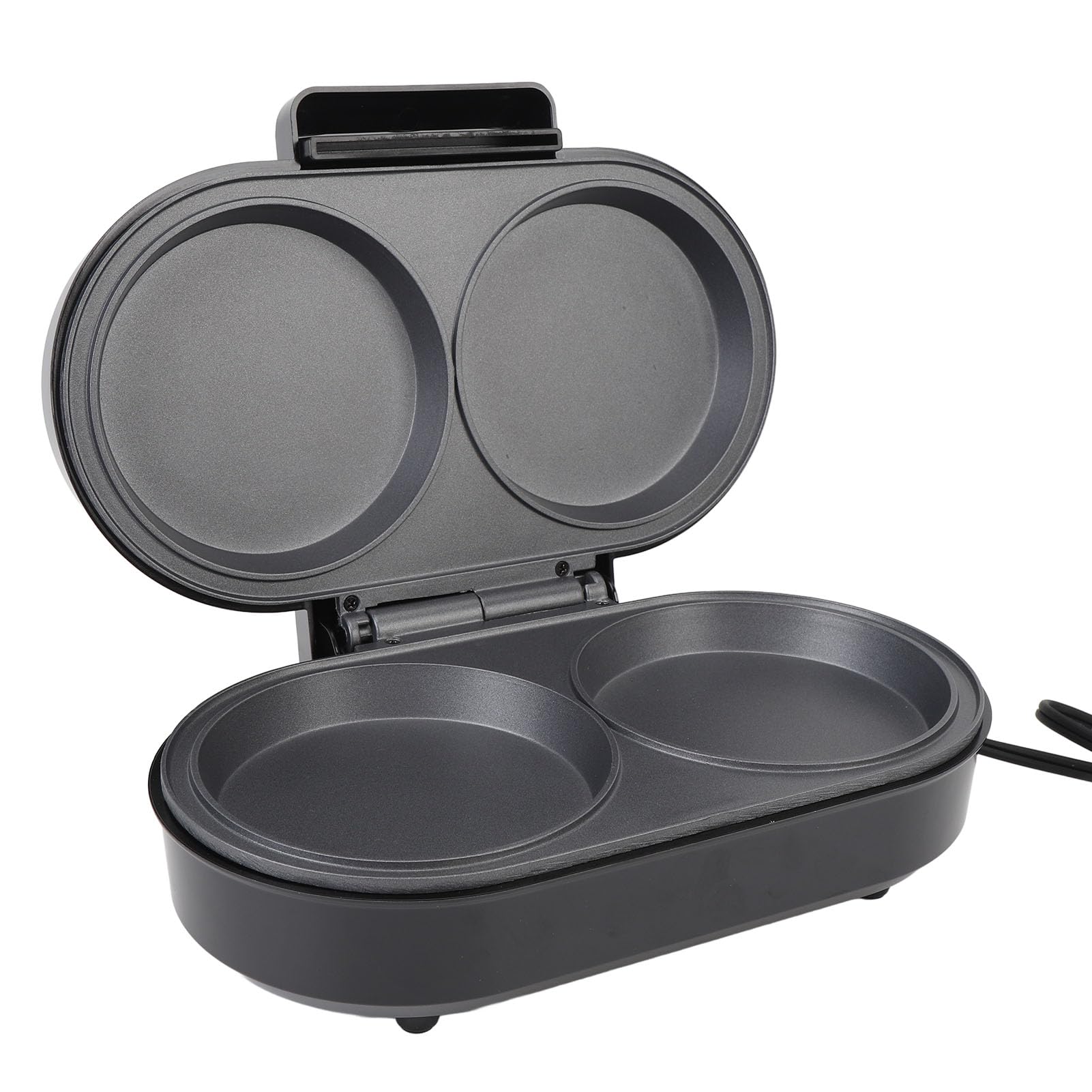 Pancake Maker, 850W Double Mini Pancakes Maker Burger Breakfast Machine Small Electric Grill Pancake Pan Pancake Griddle With Non Stick Heating Plate for Breakfast Lunch Snacks