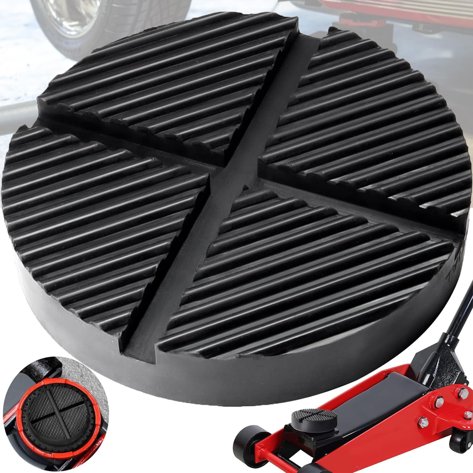 4X Cuscinetti In Gomma Da 120 Mm, Contenitori In Gomma Per Mobili - Foto 2