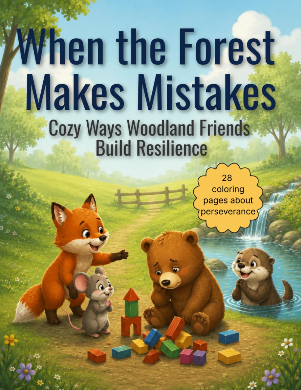 When the Forest Makes Mistakes: Cozy Ways Woodland Friends Build Resilience ("When the Forest..." Series, Cozy Coloring Books for Emotional Growth)