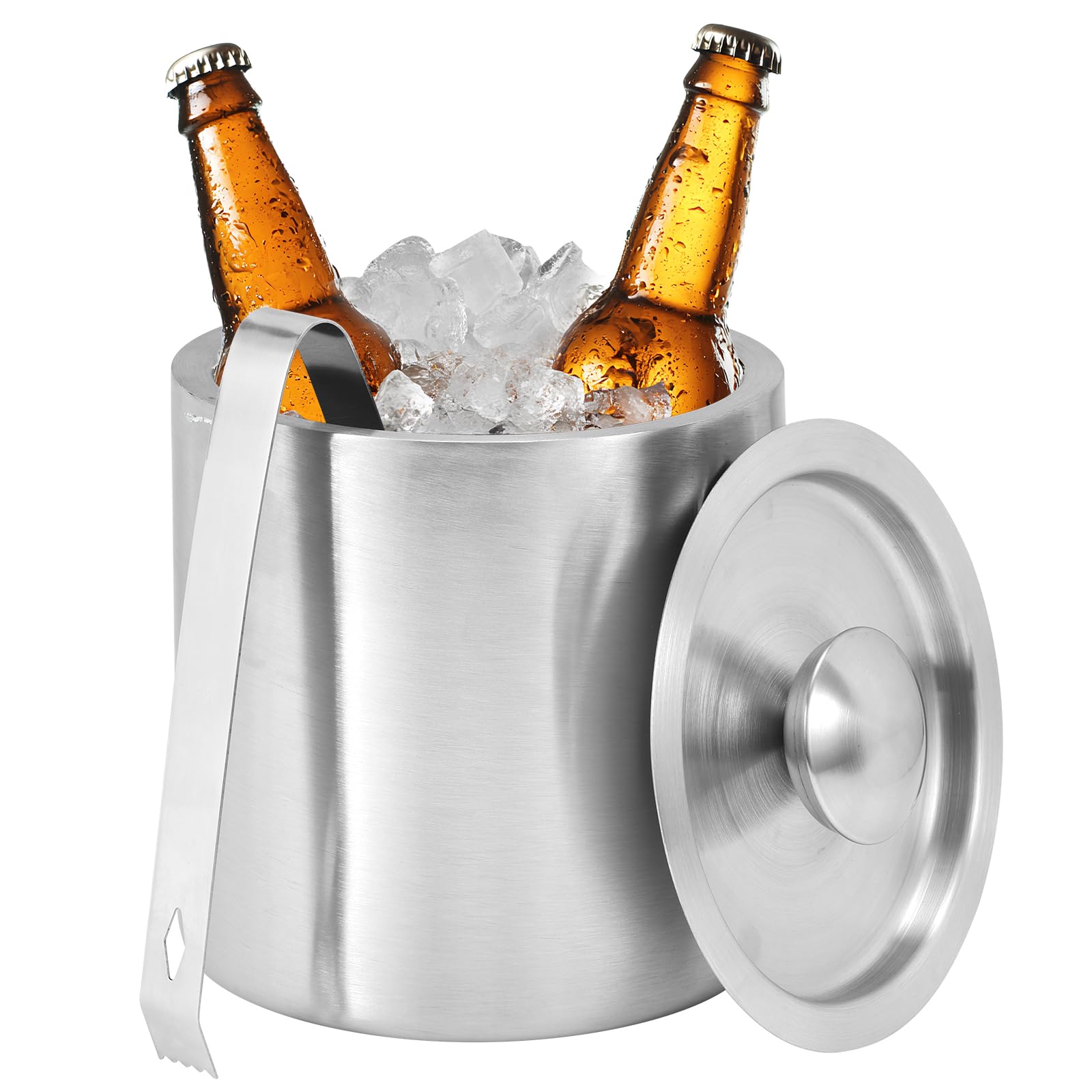 Seau à glace Gosknor contre la fusion rapide des glaçons pour boissons de bar