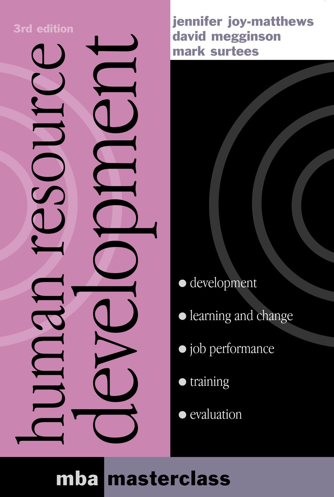 Human Resource Development (MBA Masterclass Series)