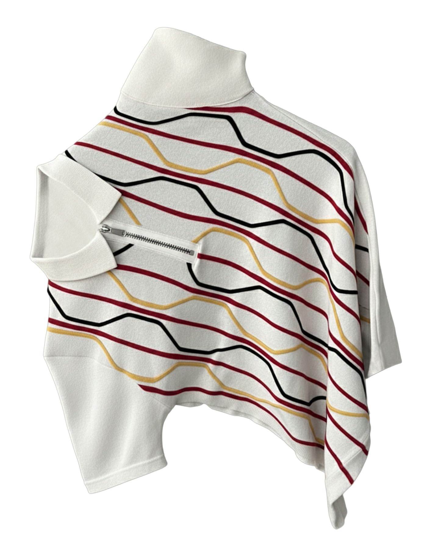 ausk Men’s Premium Striped Polo T Shirt || Geometric Print Half Sleeve Summerwear Casual Mens T Shirt-picture-46