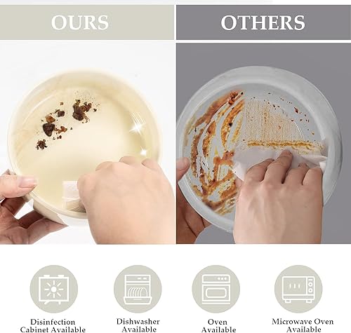 Miniatura 2 de SPUNKYJUNKY Juego de cuencos de cerámica para perros y gatos con soporte de madera, moderno y bonito juego de agua para alimentos con peso para